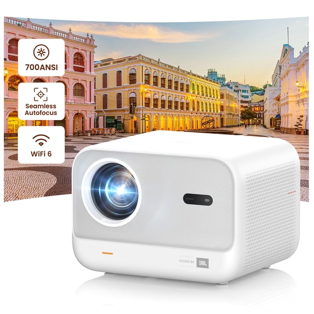 今週タイムセール　Yaber Projector L2s ホワイト Yaber L2S Led Home Cinema Projector