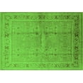 thumbnail image 1 of Ahgly Company Indoor Rectangle Oriental Green Industrial Area Rugs, 7' x 10', 1 of 4
