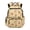 Capybara Fruit Pattern, variant on Blue Lightning Bolt Print Bookbags with Waterproof, Breathable Padded Shoulder Straps 17 Inch School Bag for Travel Middle School