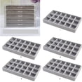 thumbnail image 5 of Wosthever Vitrina ajustable para colección de rocas Vitrina para piedras preciosas Vitrina ajustable para rocas Almacenamiento y organización del hogar b, 5 of 5