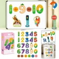 thumbnail image 2 of Children's Magnetic Puzzle Baby Cognitive Board Toy Fun Puzzle Game Playthings for 0-3 Years Old Baby, 2 of 5