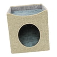 thumbnail image 1 of Cama para gatos para gatos de interior, cama para dormir para mascotas, escondite para gatos, nido semicerrado para gatos, 1 of 8