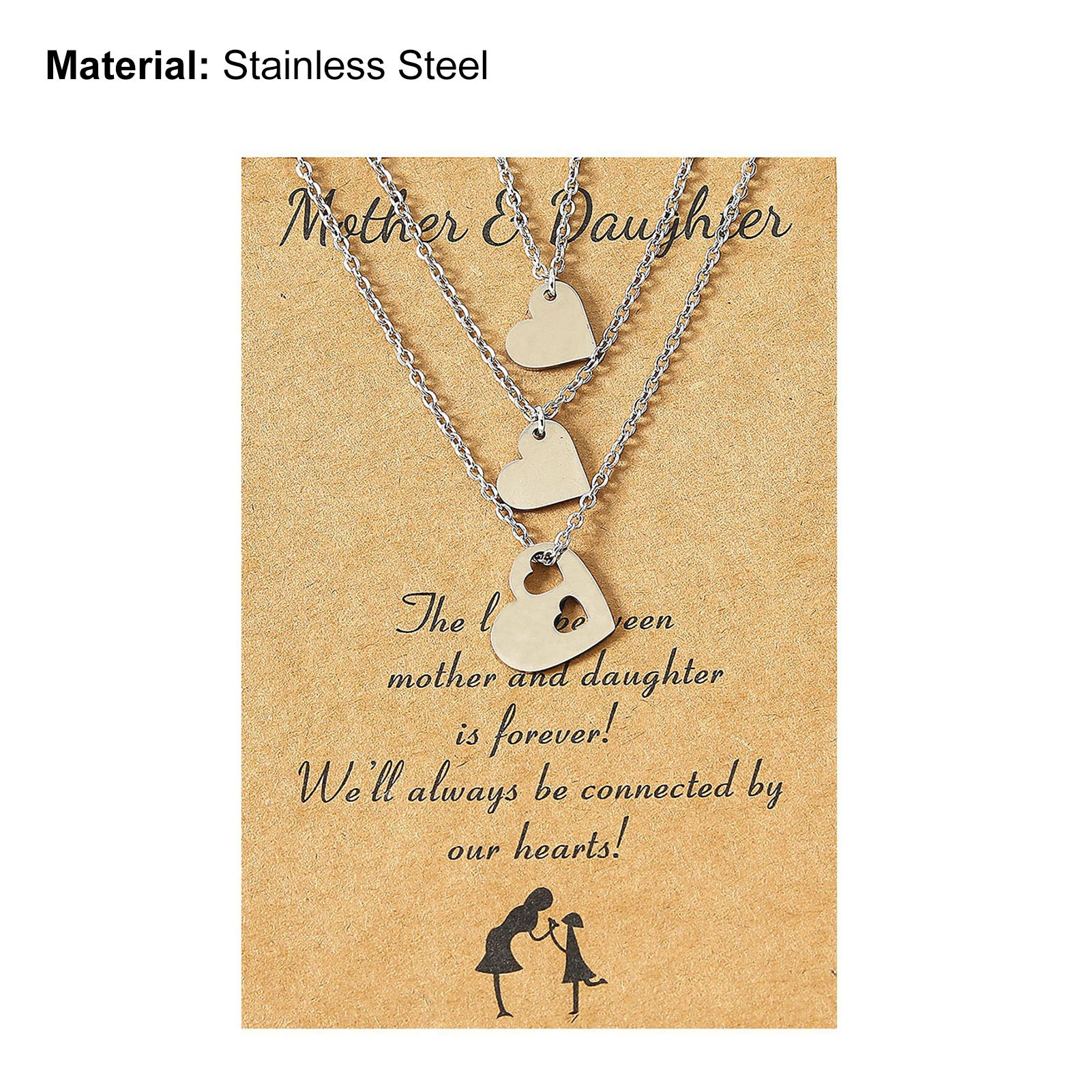 harmtty Trendy Mom Necklaces 
