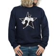 thumbnail image 3 of Looney Tunes Mens Sylvester Mono Star Sweatshirt, 3 of 5