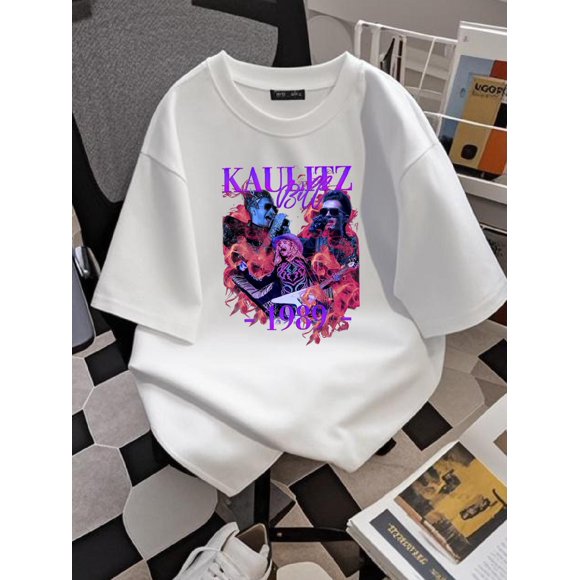Bill Kaulitz Tokio Hotel T Shirt WHITE All Size S M L 234XL cg501 homme Versatile Stretched Comfortable Unisex Top For Everyday Wear Stylish Casual Soft designer clothes Slightly s
