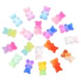 thumbnail image 4 of 100 Pcs Breloques en Forme d'Ours Patchs en Résine Colorés pour Étui de Téléphone, 4 of 9