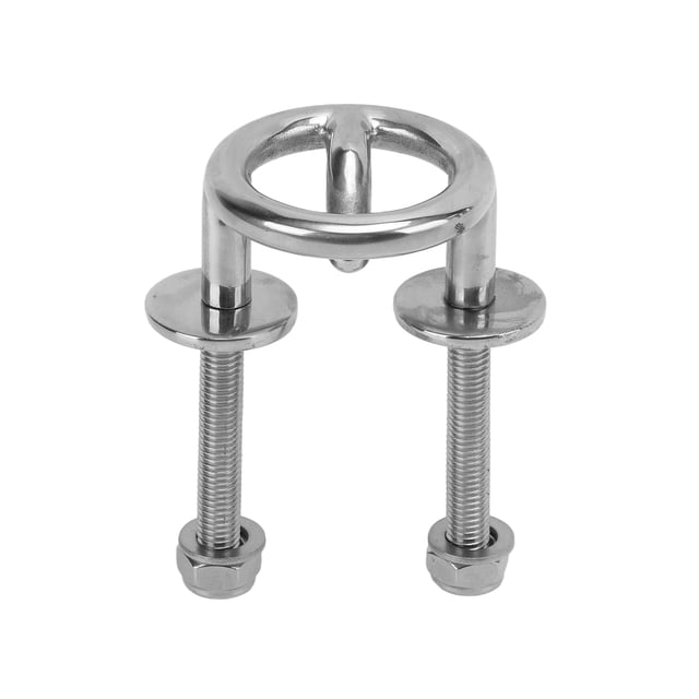 Boat Eye Hook, Stainless Steel Marine Transom Mount Simple Operation For Outdoor For Knee Boards For Inboard Ski Boats