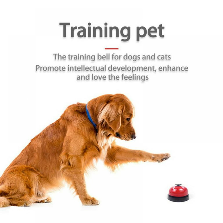 Pet Call Bell Dog Toys IQ Training Dog Cat Feeding Ringer Educational Pets  Interactive Puzzle Bell For Eating Food Feeder 