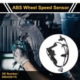 thumbnail image 2 of Sensor de Velocidad de Rueda ABS Unique Bargains Sensor ABS Sistema de Frenado Antibloqueo No.8954326170 para Toyota Hiace 2013 1 Pc Frontal Izquierdo, 2 of 6
