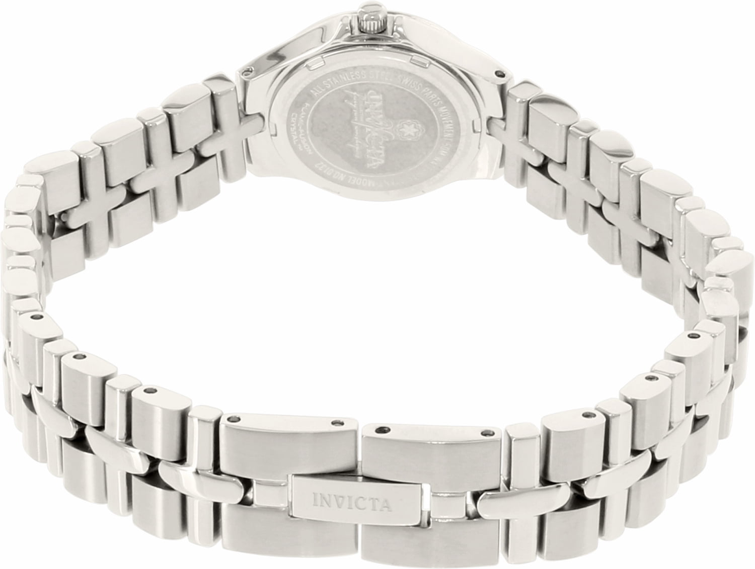 Invicta Wildflower Silver Dial Stainless Steel Ladies Watch 0132