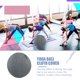 thumbnail image 2 of Funda protectora de lino y algodón para pelota de Yoga, funda para pelota de equilibrio para entrenamiento de gimnasio y ejercicio Tmvgtek formación de fitness, 2 of 7