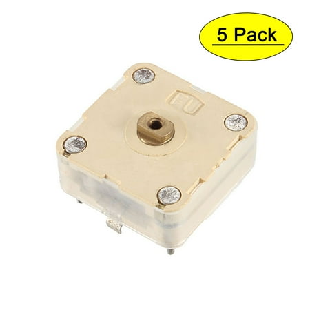 

Unique Bargains 5 Pcs 224pF 4-Linear PCB Trimmer Tuning Variable Adjustable Capacitors for Radio