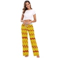 thumbnail image 6 of Large Women's Comfy Casual Pajama Pants Stretch Fabric Suitable for Yoga Pants Hippie Pants，The Best Holiday Gifts for Women Yellow Inverted Triangle, 6 of 7