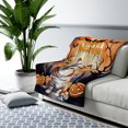 thumbnail image 3 of Mummy Corgi Happy Halloween with Pumpkins Bats Spooky Fun Cozy Sherpa Blanket Welsh Corgi Dog Lover Gifts Idea Warm Soft Throw Blanket - 00019, 3 of 5