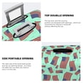 thumbnail image 3 of Fuzoiu Usa Flag Print Suitcase Cover,Washable Luggage Covers for Suitcase,Elastic Luggage Protector Cover,Scratch Resistant Travel Suitcase Covers-Small, 3 of 7
