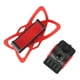 thumbnail image 3 of Soporte Para Teléfono Móvil Para Bicicleta, Silicona Roja/soporte Negro Soporte Para Teléfono Móvil De Alta Confiabilidad, Accesorio Para Ciclismo ANGGREK IC2716, 3 of 8