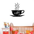 thumbnail image 3 of Conjunto de pegatinas de pared MACHAO taza de café decoración para sala de estar, 3 of 5