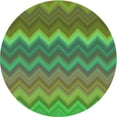 thumbnail image 1 of Ahgly Company Machine Washable Indoor Round Transitional Seaweed Green Area Rugs, 4' Round, 1 of 7
