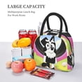 thumbnail image 5 of Kowoue Bluey Pattern Insulated Lunch Bag – Handheld Thermal Tote Picnic Bag School Lunch Box Bag Portable Food Storage Bag-One Size, 5 of 6