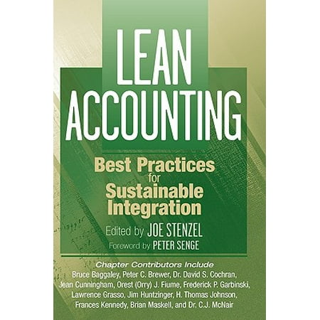 Lean Accounting : Best Practices for Sustainable (Lean Manufacturing Best Practices)