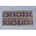 thumbnail image 4 of Turkish Rug, 1.5x3 ft Small Rug, Rugs For Nursery, Vintage Rug, Blue Moroccan Rugs, Antique Rug, Aztec Gift Rug, Outdoor Entry Rugs, 4 of 10