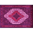 thumbnail image 1 of Ahgly Company Indoor Rectangle Persian Pink Traditional Area Rugs, 2' x 5', 1 of 4