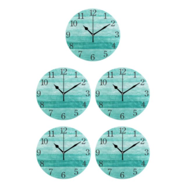 Guardoinrt Hanging Wall Clock Durable Construction For Long-lasting Easy To Read Decorative Wall Clock As Shown type 8 5Set