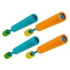 Play Day Max Liquidator Water Blaster Pool Toy Neon Green Blue and Vivid Yellow Orange 4-Pack Set