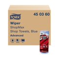 thumbnail image 1 of Tork 450360 Advanced Single-Ply ShopMax Wiper 450 Towel Roll, Blue, 1 of 8