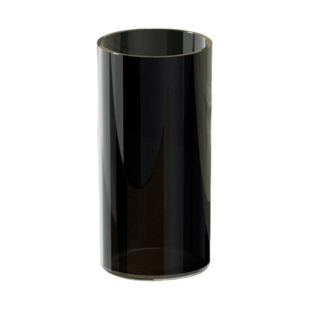 Jarrón cilíndrico alto, jarrón decorativo de pie, maceta para decoración de interiores, fiestas y el hogar. Altura 20 cm