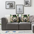 thumbnail image 3 of Nawypu St Patricks Day Pillow Covers Golden Retriever Throw Pillowcase Dog Living Room Sofa Pillowcase Dog St. Patrick's Day Home Decorations 2pc, 3 of 6