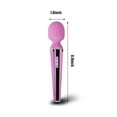 thumbnail image 5 of Handheld Cordless Personal Wand Massager,Powerful Multi Speed Vibration with USB Rechargeable Massage 20 Vibration Patterns 8 Speeds Skin Soft Silicone, 5 of 6