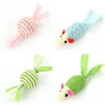 thumbnail image 4 of Cat Rope Toy Biteproof: Sound Paper Realistic Kitten Playing Mouse Pet Ball Toy, 4 of 8
