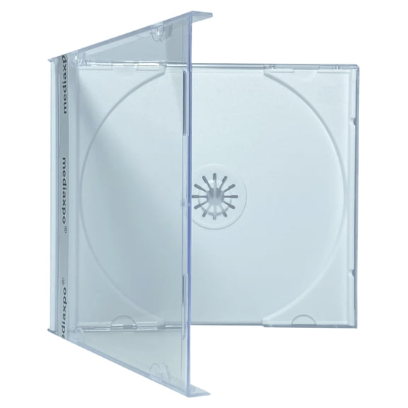 CheckOutStore 10 Standard White Color CD Jewel Case
