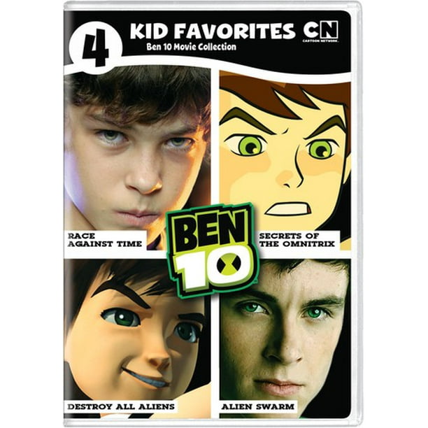 4 Kid Favorites: Ben 10 Movie Collection (DVD) 4 Kid Favorites: Ben 10 Movie Collection (DVD)
