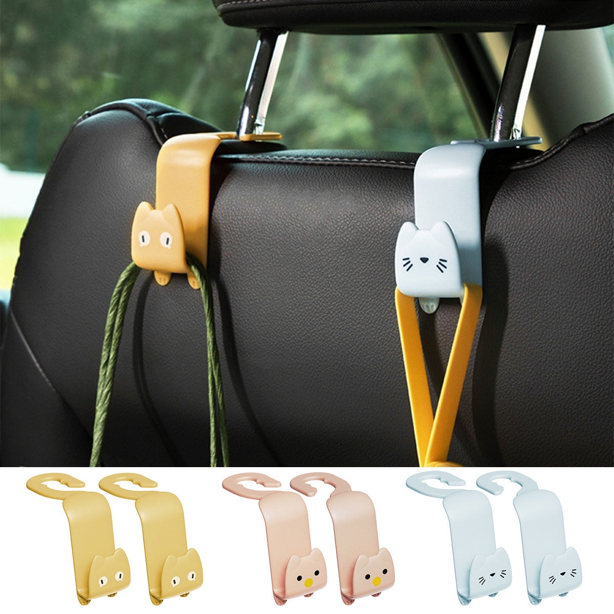 2 Pack Hello Kitty Purse Hook Foldable Portable Handbag Hanger Womens Bag Hooks