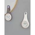thumbnail image 2 of Reloj de baño colgante con gancho de ventosa, reloj de ducha silencioso impermeable para dormitorio, sala de estar, decorativo, 2 of 5