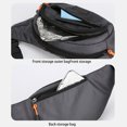 thumbnail image 4 of WRKEKC Clearance Compact Crossbody Chest Bag for Daily Use - Waterproof Anti-Theft Sling Pack with Expandable Storage & Ergonomic Design for Travel or Work, 4 of 6