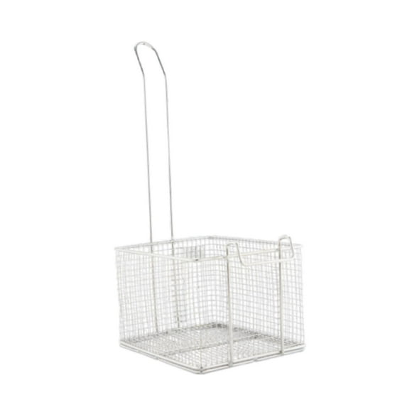 Cesta para freír, cesta para servir, soporte para patatas fritas, cesta para patatas fritas de acero inoxidable para barbacoa, cafetería, restaurante