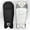 Black, variant on Original Pro Wicket Keeper Pads - Dark Green, Junior