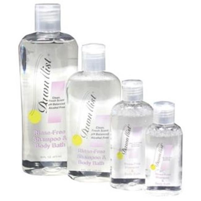 DDI 676077 DawnMist Rinse Free Shampoo & Body Bath 8 oz Case of 48