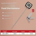 thumbnail image 5 of Digital Candy Thermometer with Pot Clip,11.8" Long Stainless Steel Probe,Best Instant Read Thermometer Digital for Cooking Baking Cheese and Candy Making,Kitchen Essential Baking Tool, 5 of 7