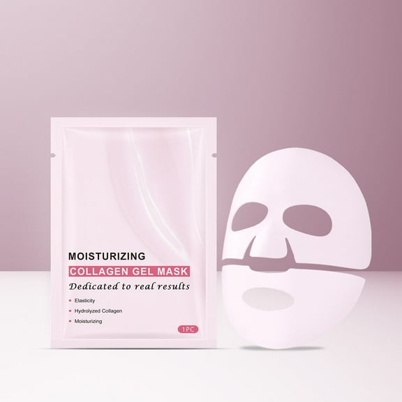 Ashosteey Collagen Face Mask,Collagen Firming & Moisturizing Face Mask Skin Care,Overnight Face Mask, Bio-Collagen Moisturising Mask, Boosts Elasticity & Hydrates, Collagen Night Wrapping Mask