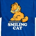thumbnail image 3 of Garfield - Never Trust Smiling Cat - Men's Short Sleeve Graphic T-Shirt, 3 of 5
