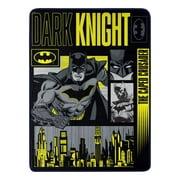 Batman Legendary Kids Micro Raschel Throw Blanket