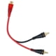 thumbnail image 2 of Cable RCA Audiopipe AMF-YF-2M 1 Hembra A 2 Macho Paquete 10 Pz, 2 of 7