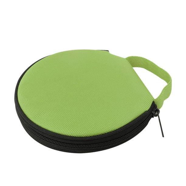 Estuche para con capacidad para 20 piezas, portátil, antiarañazos, compacto, y redondo, soporte para discos de , perfecl Organizador de casos