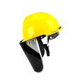 thumbnail image 4 of Casco para motosierra con protector facial Casco para desmalezar con visera facial Protector facial resistente para silvicultura Jardín Comer malezas, 4 of 8