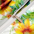 thumbnail image 4 of Duvet Cover Queen Size Tropical Flowers Birds Comforter Bedding Set Yellow, 4 of 6