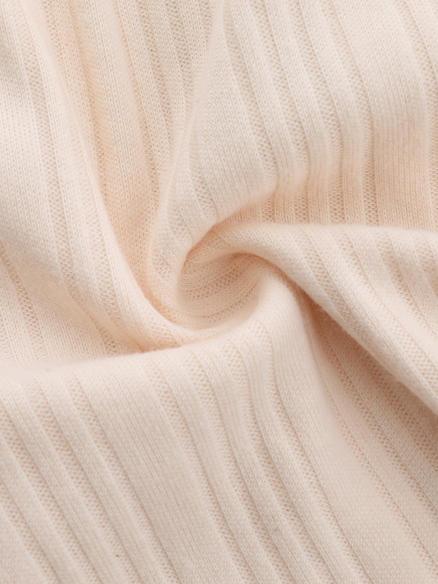 DARING DIVA Women's Cotton Knit Ribbed Elastic Waist Loungewear XS Beige